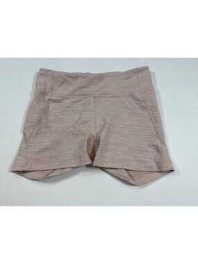 Outdoor Voices Womens Beige / Pink Compression Short Medium Lightweight  (PP590)